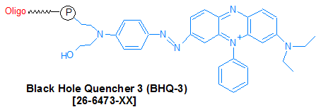 picture of BHQ-3 (Black Hole Quencher-3, 5')